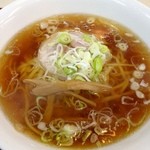 麺屋　手ごね竹 - Bセット（ラーメン＋チャーシュー丼）：ラーメン