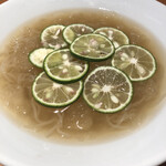 大東園 離れ 祇園亭 - すだち冷麺