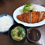 洋食の朝日 - トンカツ　女性ご飯