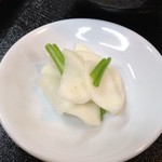 麺屋　手ごね竹 - 白くて臭い子