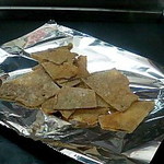 京祇園ねぎ焼 粉 - 鳥皮せんべい