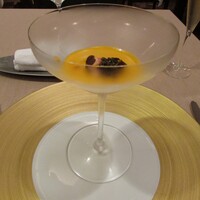Recette - アミューズ～フランスのオマールブルーとキャビアのガスパチョ