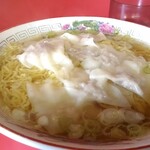 中華料理 紅蘭 - ワンタンメン（大盛り）