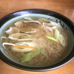 舞木ドライブイン - 豚汁
      