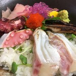 明石海鮮丼780円税込