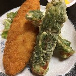 日替り定食500円税込（白身魚フライ）