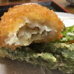 季節料理 藤原 - 日替り定食500円税込（白身魚フライ）
