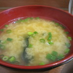 キッチン たか - 2012/5 お味噌汁もおいしかったです