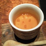 もつ吉 - お通しの茶わん蒸し