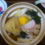 うどん処 杉 - 【2012年05月】なべやき＠800円(向きが逆ですが。。。）。