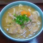 うどん処 杉 - 【2012年05月】カレーうどん（太麺）＠750円。