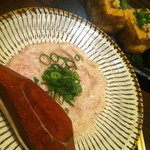 葱や平吉 - 鍋のつくね