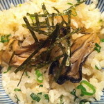 葱や平吉 - 牡蠣の土鍋ご飯