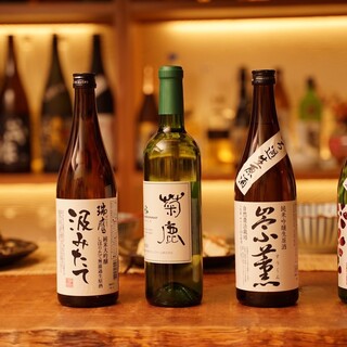 熊本の地酒ば豊富に取り揃えているとよ。