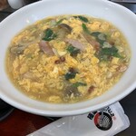 極楽うどん TKU - 鶏卵ペペロンチーノうどん（￥980）