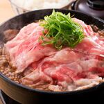 Beef miso sukiyaki hotpot