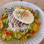 スマッジ コミュ - 【週替わり】豆腐ハンバーグのロコモコ