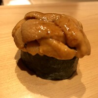 鮨 はしもと - ★9ムラサキウニの軍艦巻き