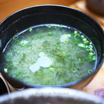 笠間　魚福 - 味噌汁