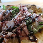 Miite Cafe - プロシュートとルッコラのアップ(2020年6月)