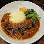 SPICY CURRY 魯珈 - ピータン高野豆腐羊肉咖喱