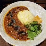 SPICY CURRY 魯珈 - ピータン高野豆腐羊肉咖喱