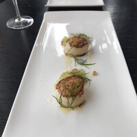 THE COSMOPOLITAN GRILL BAR TERRACE - 前菜の帆立♡