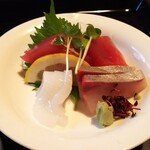 千峻 - イカ・カンパチ・マグロの猛者たち