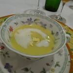 シェ カワセ - とうもろこしの冷製スープ