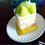 アンテノール - メロンのショートケーキ