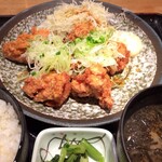 Tengu Sakaba - 鶏唐のごまポン酢がけセット