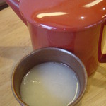 雲州屋 - ポタージュのような蕎麦湯