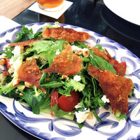 CICADA - ほうれん草とシェーブルチーズのサラダ/1,600円