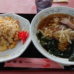 慶華楼 - チャーハンセット(750円)