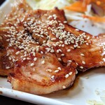 キッチン泉 - 豚肉ショーガ焼（ランチ）