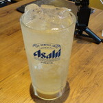 揚鶏屋　伊予 - メガハイボール