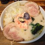 がんこ総本家 - しめじとマスカルポーネのタラモ ホワイトラーメン