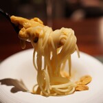 蒼 - 青森からの蝦夷紫海胆と唐津の赤海胆の冷製フェデリーニ