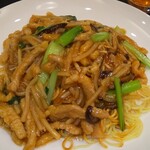 Chuugokuryouri Keizan - 肉絲炒麺(豚肉細切り)￥1150税込み(R2.6.16薩摩)