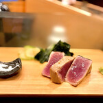 鮨処 多田 - カツオのステーキ