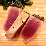 鮨処 多田 - カツオのステーキ