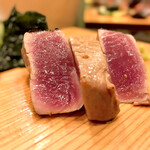 鮨処 多田 - カツオのステーキ