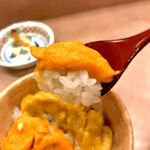 鮨処 多田 - バフンウニリフト