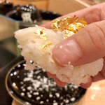 鮨処 多田 - 握り 剣先イカ アナ雪Ver.2020