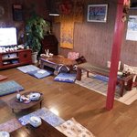 琉球の風 波照間 - 沖縄民家風の店内2013年