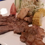 琉球の風 波照間 - アグー豚ステーキ（特注文）