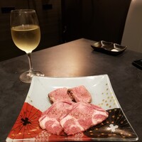 焼肉かなう - 黒タン2種 (タン先.タン元)