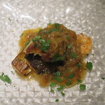 リストランテ サクラ - ヒラメとフォアグラとナス