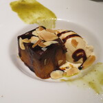 リストランテ サクラ - かぼちゃのプリンとキャラメルのジェラート