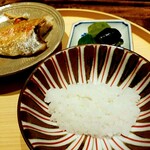 温石 - 炊き立てご飯と。至福。